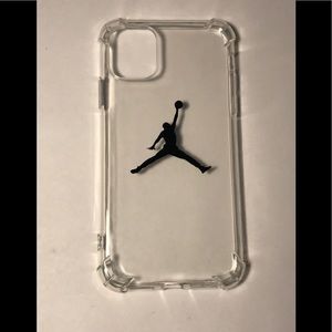 Jordan iPhone 11 transparent case